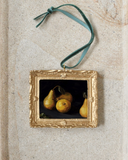 Harvest Pears Christmas Ornament
