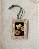 Golden Roses Christmas Ornament