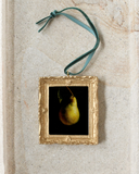 Golden Pear Christmas Ornament