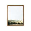 Framed Stretched Canvas Print: Misty Sunrise | 11x14"