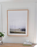 Maple Framed Print: Quiet Morning | 24x30"
