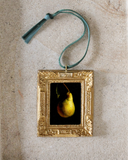 Golden Pear Christmas Ornament