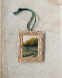 Morning River Christmas Ornament