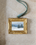 Snowy Hills Christmas Ornament