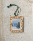 Snowy Pine Christmas Ornament