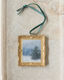Snowy Pine Christmas Ornament