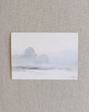 Wintry Mists Landscape Art Print