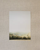 Misty Sunrise Landscape Art Print