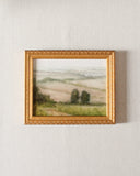 Vintage Framed Print: Country Walk | 7x9"