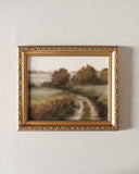 Vintage Framed Print: Autumn Walk | 8x10"