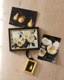 In Stock: Ivory Garden Rose Bouquet Print