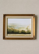 Vintage Framed Print: Misty Sunrise | 9x12"
