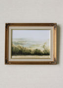 Vintage Framed Print: Misty Sunrise | 9x12"