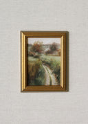 Vintage Framed Print: Field Path | 5x7"