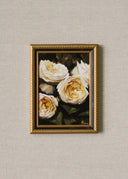 Ivory Roses Art Print