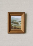 Vintage Framed Print: English Fields I | 4x6"