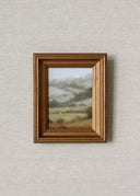 Vintage Framed Print: English Fields II | 4x6"