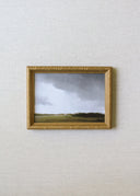 Vintage Framed Print: Gray Rains | 5x7"