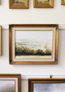 Vintage Framed Print: Misty Sunrise | 9x12"