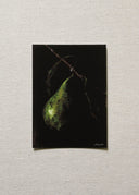 Dark Pear Art Print