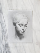 Cellini Portrait Bust Study no.2 | 8x11.5"