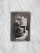 Michelangelo Dusk Portrait Bust Study no.2 | 5.5x8"