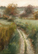 Field Path Landscape Art Print