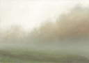 Fog in the Field Landscape Art Print