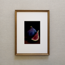 Sliced Fig Art Print