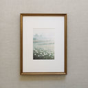 White Daisies Landscape Art Print