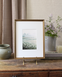 White Daisies Landscape Art Print