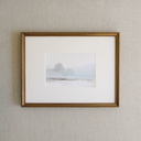Wintry Mists Landscape Art Print