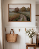 Last Days of Autumn Landscape Art Print