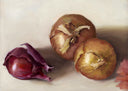 Market Onions Art Print