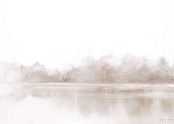 Winter Fog Print