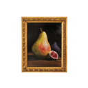 Pear with Sliced Fig | 6.5x8.5