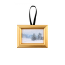 Snowy Hills Christmas Ornament