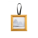 Wintry Mists Christmas Ornament (Square)