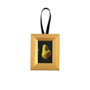 Yellow Pear Christmas Ornament