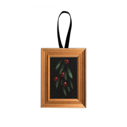 Mistletoe Christmas Ornament