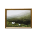 Vintage Framed Print: Mist in the North | 10x14"