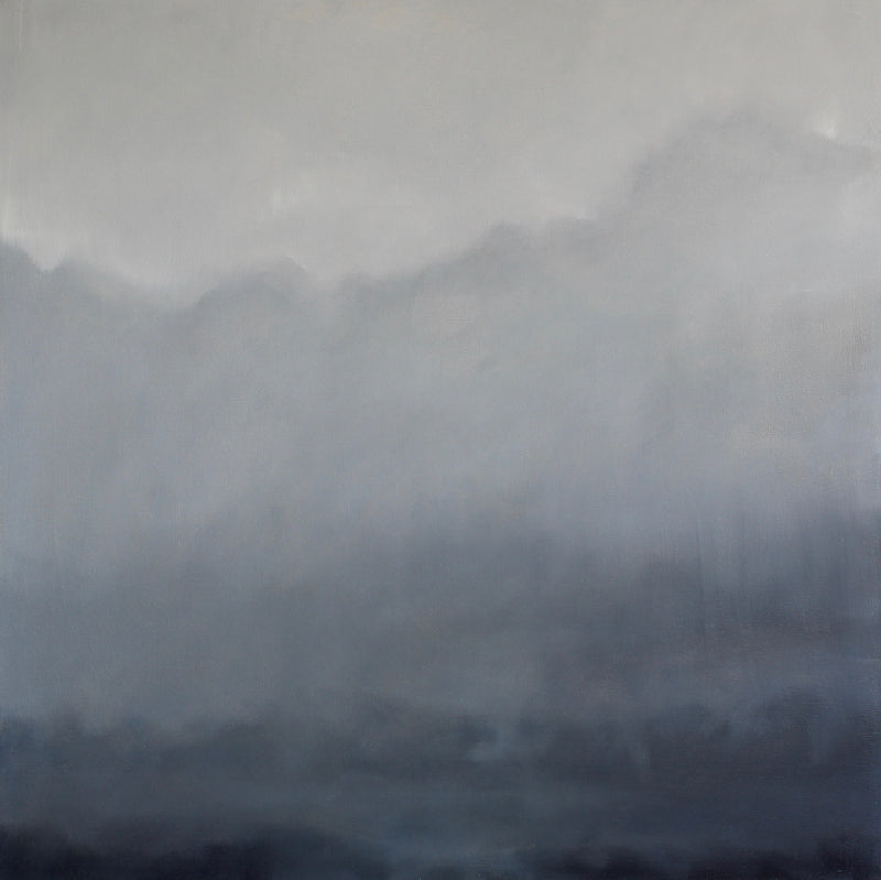 Fog over the hills | 30x30