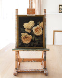Butter Yellow Garden Roses | 8x10"