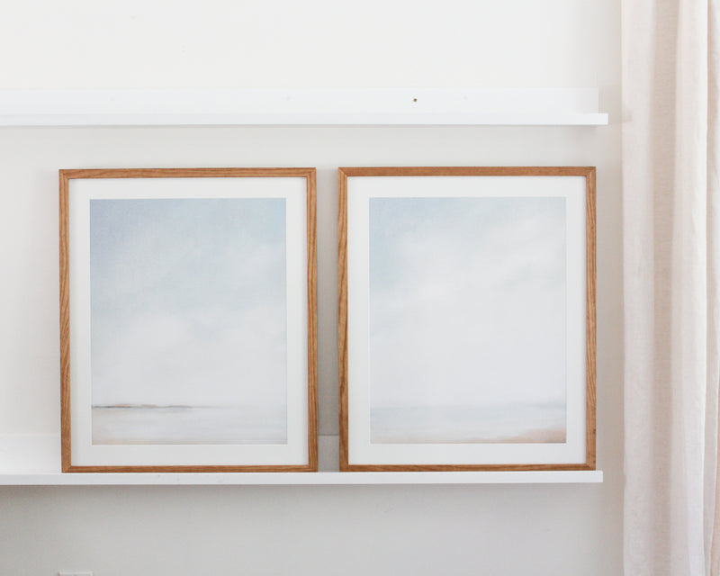 Set of 2: Framed Cape Cod Prints, 18x22.5"