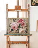 Pink Garden Roses no.1 | 6x8"