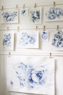 Blue Peonies no.20 | 22x30
