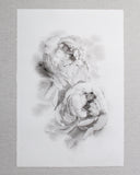 Black & White Peonies no.3 | 13x19