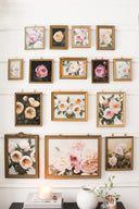 Blush Garden Rose Bouquet | 12x16"