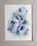 Blue Peonies no.13 | 9x12