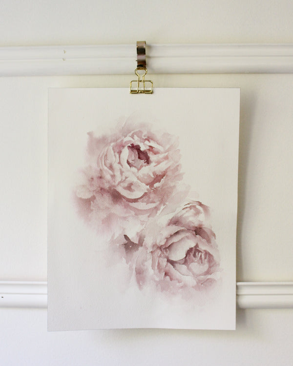 Blush Peonies no.2 | 11x14